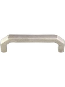 Angular Bronze Cabinet Pull 3 3/4-Inch Center-to-Center  |  Pulls Knobs & Pulls Dark Bronze/White Bronze/White Medium Bronze