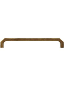 Angular Bronze Cabinet Pull 8-Inch Center-to-Center  |  Pulls Knobs & Pulls Dark Bronze/White Bronze/White Medium Bronze