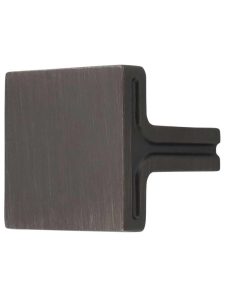 Anwick Cabinet Knob – 1-1/8″ Square  |  Knobs Knobs Brushed Oil Rubbed Bronze/Brushed Pewter/Polished Nickel/Satin Nickel