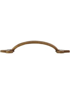 Arched Handle Bronze Fleur-de-Lis 6-Inch Cabinet Pull  |  Pulls Knobs & Pulls Dark Bronze/White Bronze/White Medium Bronze