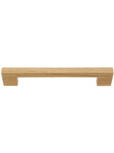 Aris Wood Cabinet Pull – 6 1/4″ Center-to-Center  |  Pulls Knobs & Pulls Oak/Walnut