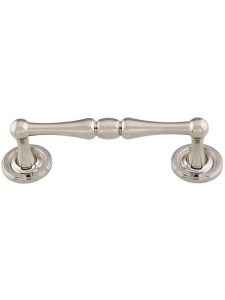 Atherton II Cabinet Pull with Plain Footplates – 4″ Center-to-Center  |  Pulls Knobs & Pulls Oil-Rubbed Bronze/Polished Chrome/Polished Nickel/Satin Brass