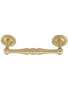 Atherton II Cabinet Pull with Plain Footplates – 4″ Center-to-Center  |  Pulls Knobs & Pulls Oil-Rubbed Bronze/Polished Chrome/Polished Nickel/Satin Brass