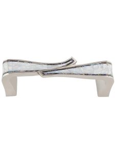 Avalon Bay Cabinet Pull with Mother-of-Pearl – 4 3/4″ x 1 1/4″  |  Pulls Knobs & Pulls Pulls