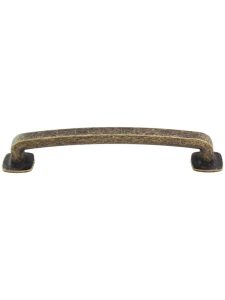 Belcastel Flat-Bottom Pull – 5″ Center-to-Center  |  Pulls Knobs & Pulls Brushed Oil Rubbed Bronze/Brushed Pewter/Distressed Antique Brass/Distressed Antique Silver/Distressed Oil Rubbed Bronze/Gunmetal/Polished Chrome/Polished Nickel/Satin Nickel