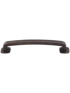 Belcastel Flat-Bottom Pull – 5″ Center-to-Center  |  Pulls Knobs & Pulls Brushed Oil Rubbed Bronze/Brushed Pewter/Distressed Antique Brass/Distressed Antique Silver/Distressed Oil Rubbed Bronze/Gunmetal/Polished Chrome/Polished Nickel/Satin Nickel