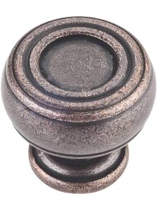 Bremen 2 Ringed Cabinet Knob – 1 3/16″ Diameter  |  Knobs Knobs Antique Brushed Satin Brass/Brushed Oil Rubbed Bronze/Distressed Oil Rubbed Bronze/Gunmetal/Polished Nickel/Satin Nickel