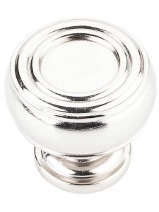 Bremen 2 Ringed Cabinet Knob – 1 3/16″ Diameter  |  Knobs Knobs Antique Brushed Satin Brass/Brushed Oil Rubbed Bronze/Distressed Oil Rubbed Bronze/Gunmetal/Polished Nickel/Satin Nickel