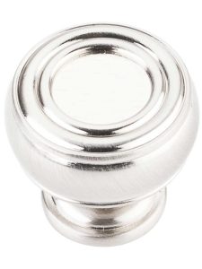 Bremen 2 Ringed Cabinet Knob – 1 3/16″ Diameter  |  Knobs Knobs Antique Brushed Satin Brass/Brushed Oil Rubbed Bronze/Distressed Oil Rubbed Bronze/Gunmetal/Polished Nickel/Satin Nickel