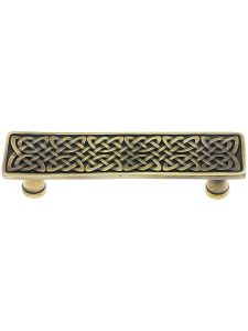 Celtic Isles Drawer Pull – 3″ Center to Center  |  Pulls Knobs & Pulls Antique Brass/Antique Copper/Antique Pewter