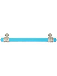 Chrysalis Cerulean Blue Glass Pull – 6 5/16-Inch Center-to-Center  |  Pulls Knobs & Pulls Pulls