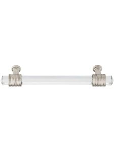 Chrysalis Clear Glass Pull – 5-Inch Center-to-Center  |  Pulls Knobs & Pulls Pulls