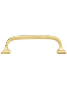 Classic Offset Drawer Pull – 3 1/2″ Center to Center  |  Pulls Knobs & Pulls Oil-Rubbed Bronze/Polished Nickel/Un-Lacquered Brass