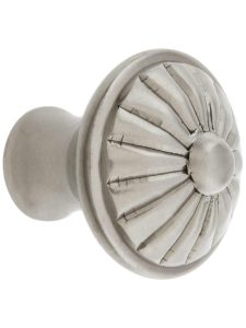 Fluted Brass Cabinet Knob – 1 1/4″ Diameter  |  Knobs Knobs Knobs