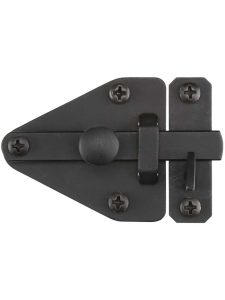 Forged Iron Arrowhead Lift Style Surface Latch  |  Turn Style Cabinet Latches Cabinet Latches Turn Style Cabinet Latches