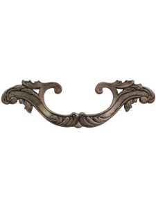 French Court Drawer Pull – 5 3/8″ Center-to-Center  |  Pulls Knobs & Pulls Monticello Brass/Monticello Silver/White Brass