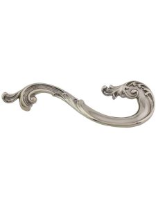 French Court Right-Hand Drawer Pull – 3 1/2″ Center-to-Center  |  Pulls Knobs & Pulls Monticello Brass/Monticello Silver/White Brass