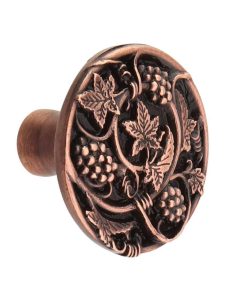 Grapevine Cabinet Knob  |  Knobs Knobs Antique Brass/Antique Copper/Antique Pewter