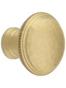 Hammered Surface Cabinet Knob – 1 1/4″ Diameter  |  Knobs Knobs Dark Oil Rubbed Bronze/Polished Chrome/Polished Nickel/Satin Brass/Satin Nickel