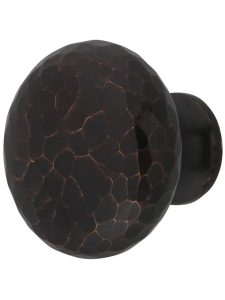 Hammered Surface Craftsman-Style Cabinet Knob – 1 3/4″ Diameter  |  Knobs Knobs & Pulls Knobs