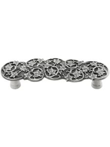 Ivy Leaf Drawer Pull – 3″ Center to Center  |  Pulls Knobs & Pulls Antique Brass/Antique Pewter