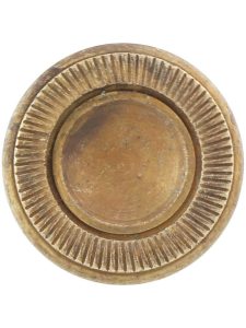 Knurled Edge Cabinet Knob – 1 3/16″ Diameter  |  Knobs Knobs Antique Brass Distressed