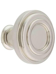 Lafayette Ringed Cabinet Knob – 1 3/8″ Diameter  |  Knobs Knobs Antique Brushed Satin Brass/Brushed Oil Rubbed Bronze/Brushed Pewter/Satin Nickel