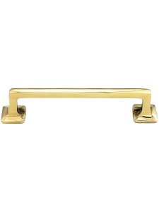 Large Mission-Style Drawer Pull – 4″ Center to Center  |  Pulls Knobs & Pulls Oil-Rubbed Bronze/Polished Nickel/Satin Nickel/Un-Lacquered Brass