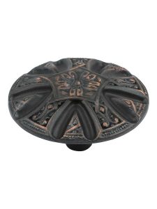 Maltese Cabinet Knob – 1 11/16″ Diameter  |  Knobs Knobs Antique Pewter/Venetian Bronze