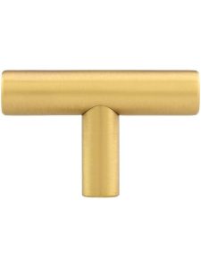 Mid-Century Brass Bar Knob – 2″ Length  |  Knobs Knobs Knobs