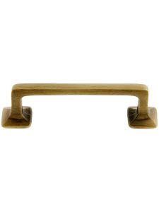 Mission Style Pull in Antique-By-Hand – 3-Inch Center to Center  |  Pulls Knobs & Pulls Pulls