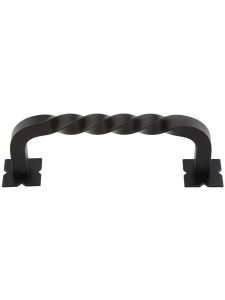 Normandy Twist D Pull – 3 3/4″ Center-to-Center  |  Pulls Knobs & Pulls Matte Black