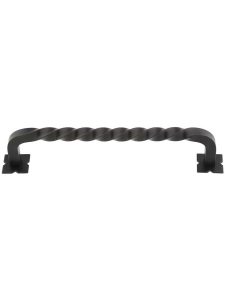 Normandy Twist D Pull – 6″ Center-to-Center  |  Pulls Knobs & Pulls Matte Black