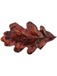 Oak Leaf Bin Pull – 3″ Center-to-Center  |  Bin Pulls Bin Pulls Antique Brass/Antique Copper/Antique Pewter/Hand Tinted Antique Brass