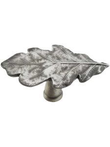 Oak Leaf Knob  |  Knobs Knobs Antique Brass/Antique Copper/Antique Pewter/Hand Tinted Antique Brass