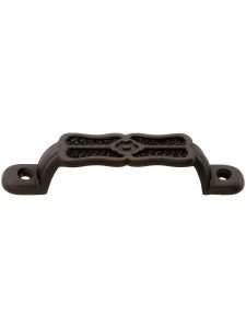 Ornamental Cast Brass Drawer Pull – 3 1/8″ Center to Center  |  Pulls Knobs & Pulls Oil-Rubbed Bronze/Polished Nickel/Satin Nickel/Un-Lacquered Brass