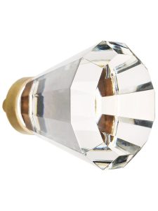 Over-Sized Brookmont Crystal-Glass Cabinet Knob – 1 3/4″ Diameter  |  Knobs Knobs Antique Brass/Antique Pewter/Matte Black/Oil-Rubbed Bronze/Polished Brass/Polished Chrome/Polished Nickel/Satin Brass/Satin Nickel