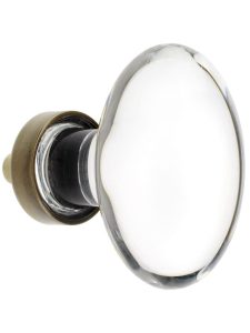 Over-Sized Hampton Crystal Cabinet Knob with Solid-Brass Base  |  Knobs Knobs Antique Brass/Antique Pewter/Matte Black/Oil-Rubbed Bronze/Polished Brass/Polished Chrome/Polished Nickel/Satin Brass/Satin Nickel