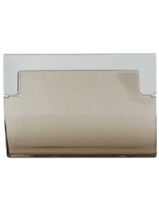 Positano Smoke Acrylic Edge Pull – 1 1/2″ Center-to-Center  |  Bin Pulls Bin Pulls Bin Pulls