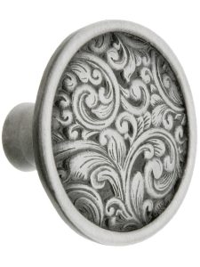 Saddleworth Cabinet Knob – 1 3/8″ Diameter  |  Knobs Knobs Antique Brass/Antique Copper/Antique Pewter/Brite Nickel