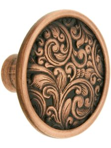 Saddleworth Cabinet Knob – 1 3/8″ Diameter  |  Knobs Knobs Antique Brass/Antique Copper/Antique Pewter/Brite Nickel