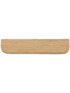 Savion Angled Wood Cabinet Pull – 6 1/4″ Center-to-Center  |  Pulls Knobs & Pulls Oak/Walnut