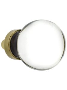 Small Bristol Crystal Cabinet Knob With Solid Brass Base  |  Knobs Knobs Antique Brass/Antique Pewter/Matte Black/Oil-Rubbed Bronze/Polished Brass/Polished Chrome/Polished Nickel/Satin Brass/Satin Nickel