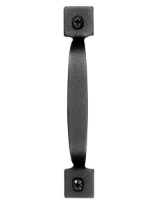 Smooth Square-End Iron Cabinet Handle – 4 1/8″ Center-to-Center  |  Pulls Knobs & Pulls Pulls