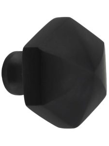 Solid Brass Hexagonal Knob – 1 1/4″ Diameter  |  Knobs Knobs Dark Oil Rubbed Bronze/Polished Chrome/Polished Nickel/Satin Brass/Satin Nickel