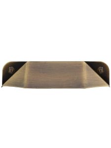 Solid-Brass Utility Cabinet Pull in Antique-By-Hand – 2 7/8″ Center-to-Center  |  Bin Pulls Bin Pulls Bin Pulls