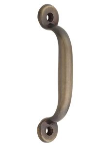 Solid Brass Vintage-Style Utility Pull in Antique-By-Hand – 3″ Center to Center  |  Pulls Knobs & Pulls Pulls