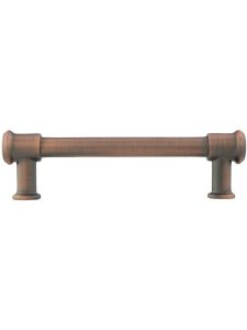 Steam Works Cabinet Pull – 3 3/4″ Center-to-Center  |  Pulls Knobs & Pulls Brushed Bronze/Distressed Pewter-Copper/Empire Bronze/Satin Nickel