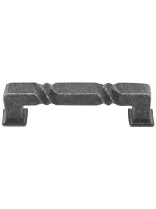 Tahoe Rustic Cabinet Pull – 3 3/4″ Center-to-Center  |  Pulls Knobs & Pulls Black/Distressed Antique Silver/Distressed Oil Rubbed Bronze