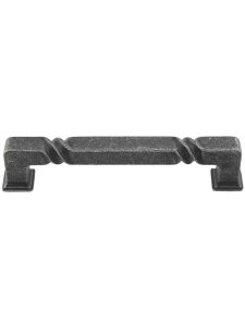 Tahoe Rustic Cabinet Pull – 5″ Center-to-Center  |  Pulls Knobs & Pulls Black/Distressed Antique Silver/Distressed Oil Rubbed Bronze